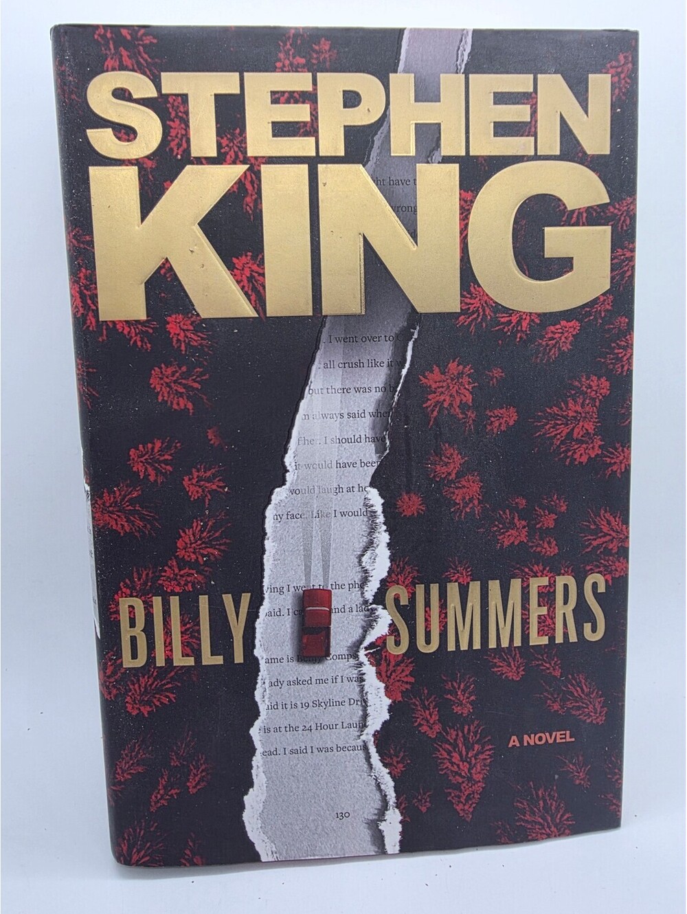 Stephen King Billy Summers Book, Hardcover